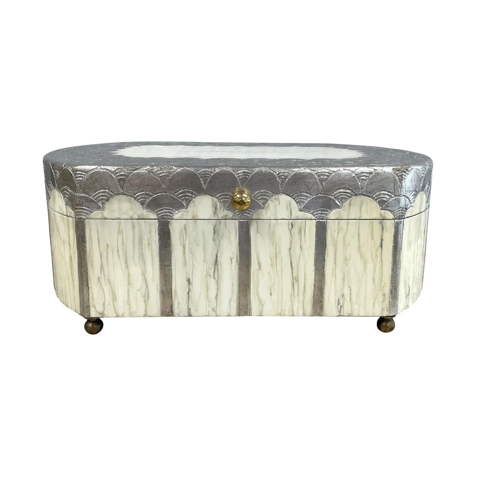小物入れ M&D OGGETTI D'ARTE Encore Furniture Gallery-Art Deco Trinket Box Attributed to
